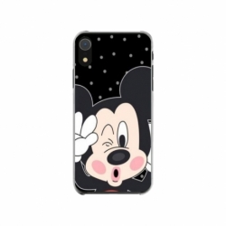 Husa personalizata tip carcasa HQPrint pentru Apple iPhone XR, model Mickey 1, multicolor, S1D1M0124
