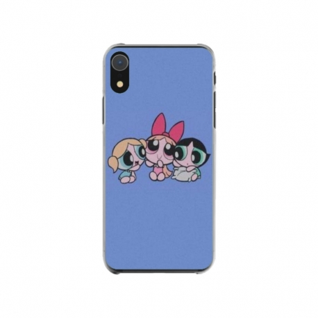 Husa personalizata tip carcasa HQPrint pentru Apple iPhone XR, model Powerpuff Girls, multicolor, S1D1M0135