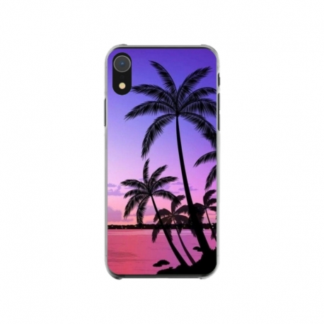Husa personalizata tip carcasa HQPrint pentru Apple iPhone XR, model Beach View 2, multicolor, S1D1M0137