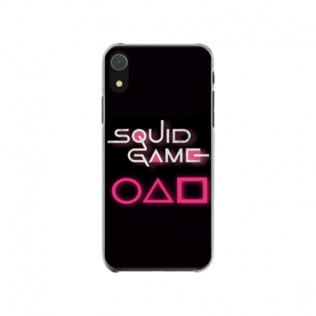 Husa personalizata tip carcasa HQPrint pentru Apple iPhone XR, model Squid Game 4, multicolor, S1D1M0176