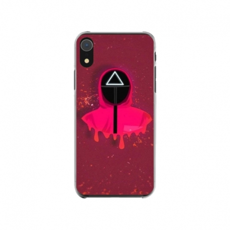 Husa personalizata tip carcasa HQPrint pentru Apple iPhone XR, model Squid Game 6, multicolor, S1D1M0178