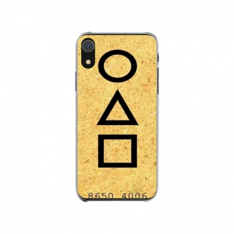 Husa personalizata tip carcasa HQPrint pentru Apple iPhone XR, model Squid Game 9, multicolor, S1D1M0181