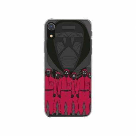 Husa personalizata tip carcasa HQPrint pentru Apple iPhone XR, model Squid Game 15, multicolor, S1D1M0187