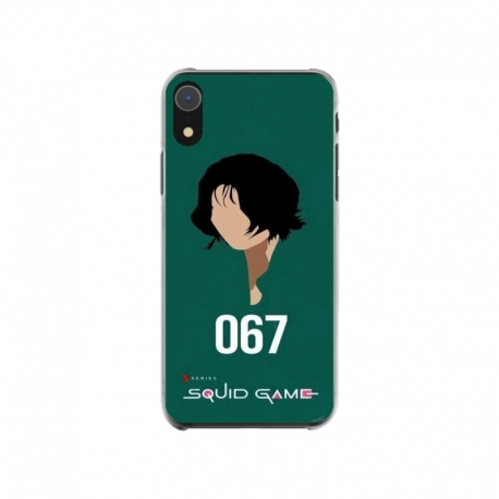 Husa personalizata tip carcasa HQPrint pentru Apple iPhone XR, model Squid Game 16, multicolor, S1D1M0188