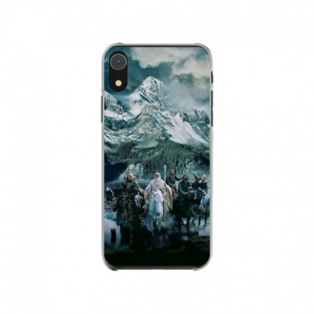 Husa personalizata tip carcasa HQPrint pentru Apple iPhone XR, model Lord of the Rings 1, multicolor, S1D1M0189
