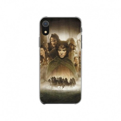 Husa personalizata tip carcasa HQPrint pentru Apple iPhone XR, model Lord of the Rings 2, multicolor, S1D1M0190