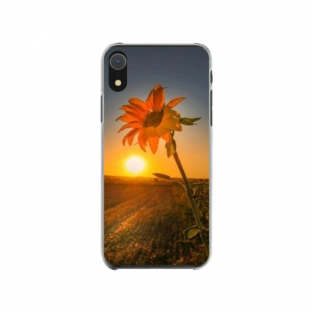 Husa personalizata tip carcasa HQPrint pentru Apple iPhone XR, model Sunflower 2, multicolor, S1D1M0194