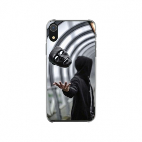 Husa personalizata tip carcasa HQPrint pentru Apple iPhone XR, model Mask, multicolor, S1D1M0199