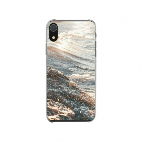 Husa personalizata tip carcasa HQPrint pentru Apple iPhone XR, model Ocean Water 1 , multicolor, S1D1M0200