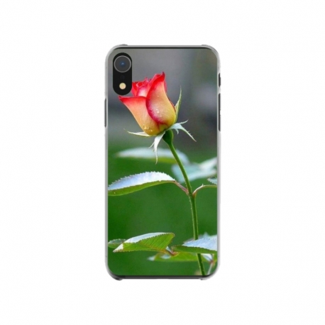 Husa personalizata tip carcasa HQPrint pentru Apple iPhone XR, model Flowers 13, multicolor, S1D1M0206