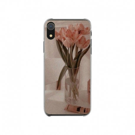 Husa personalizata tip carcasa HQPrint pentru Apple iPhone XR, model Flowers 14, multicolor, S1D1M0208