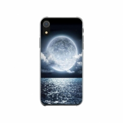 Husa personalizata tip carcasa HQPrint pentru Apple iPhone XR, model Moon Sky, multicolor, S1D1M0228