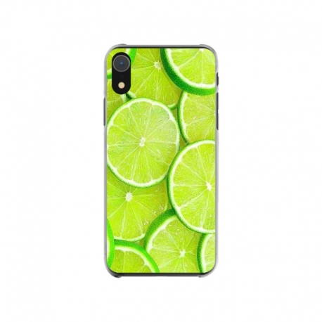 Husa personalizata tip carcasa HQPrint pentru Apple iPhone XR, model Lime, multicolor, S1D1M0253