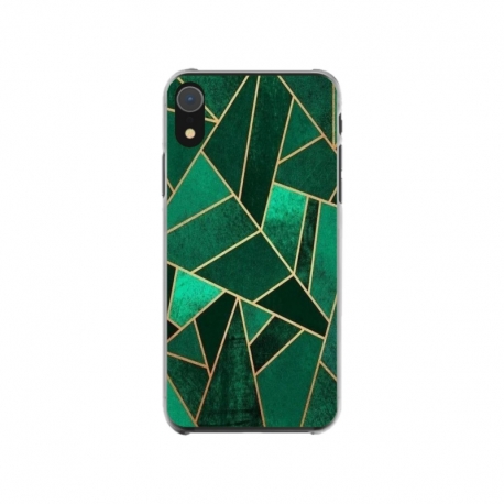 Husa personalizata tip carcasa HQPrint pentru Apple iPhone XR, model Emerald, multicolor, S1D1M0287
