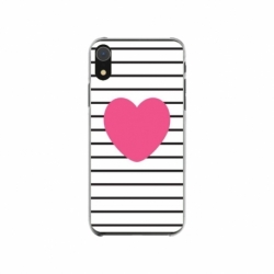 Husa personalizata tip carcasa HQPrint pentru Apple iPhone XR, model Heart, multicolor, S1D1M0291