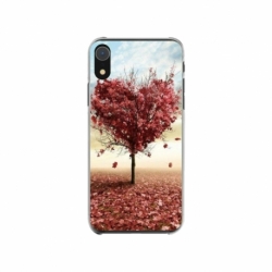 Husa personalizata tip carcasa HQPrint pentru Apple iPhone XR, model Heart Tree, multicolor, S1D1M0293