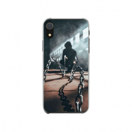 Husa personalizata tip carcasa HQPrint pentru Apple iPhone XR, model Chain Man, multicolor, S1D1M0296