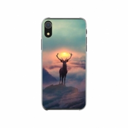 Husa personalizata tip carcasa HQPrint pentru Apple iPhone XR, model Antlers, multicolor, S1D1M0303