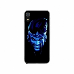 Husa personalizata tip carcasa HQPrint pentru Apple iPhone XR, model Blue King, multicolor, S1D1M0305