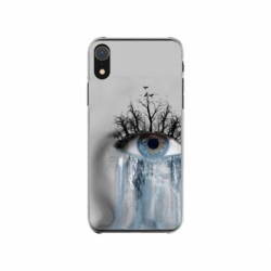 Husa personalizata tip carcasa HQPrint pentru Apple iPhone XR, model Teary Eye, multicolor, S1D1M0307