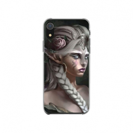 Husa personalizata tip carcasa HQPrint pentru Apple iPhone XR, model Alien Queen, multicolor, S1D1M0308