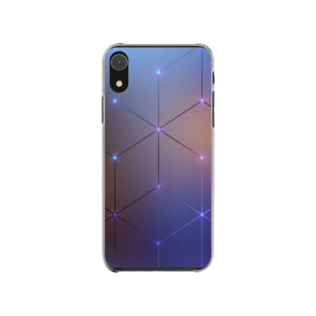 Husa personalizata tip carcasa HQPrint pentru Apple iPhone XR, model Square, multicolor, S1D1M0315
