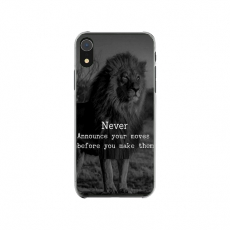 Husa personalizata tip carcasa HQPrint pentru Apple iPhone XR, model Quote 2, multicolor, S1D1M0330