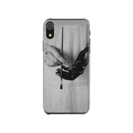 Husa personalizata tip carcasa HQPrint pentru Apple iPhone XR, model Black Paint, multicolor, S1D1M0336