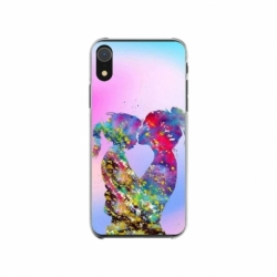 Husa personalizata tip carcasa HQPrint pentru Apple iPhone XR, model Colorful Love, multicolor, S1D1M0376