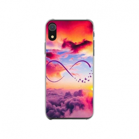 Husa personalizata tip carcasa HQPrint pentru Apple iPhone XR, model Bright Infinity, multicolor, S1D1M0377