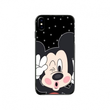 Husa personalizata tip carcasa HQPrint pentru Apple iPhone XS Max, model Mickey 1, multicolor, S1D1M0124