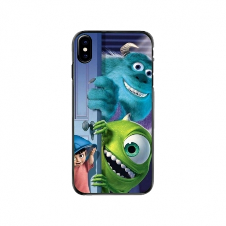 Husa personalizata tip carcasa HQPrint pentru Apple iPhone XS Max, model Monster INC, multicolor, S1D1M0127