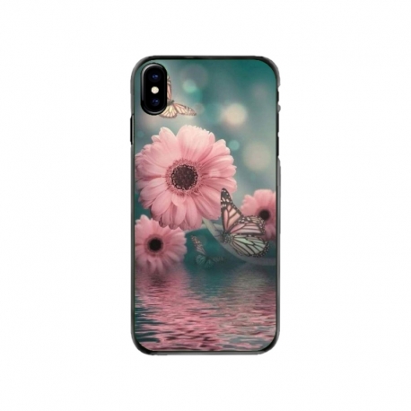 Husa personalizata tip carcasa HQPrint pentru Apple iPhone XS Max, model Flowers 7, multicolor, S1D1M0140