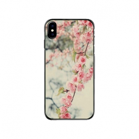 Husa personalizata tip carcasa HQPrint pentru Apple iPhone XS Max, model Flowers 18, multicolor, S1D1M0245
