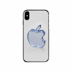 Husa personalizata tip carcasa HQPrint pentru Apple iPhone XS Max, model Apple Logo, multicolor, S1D1M0323