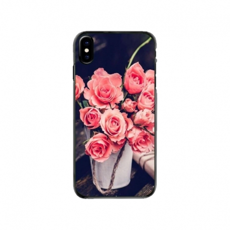Husa personalizata tip carcasa HQPrint pentru Apple iPhone XS Max, model Flowers 22, multicolor, S1D1M0379