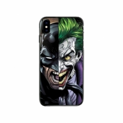 Husa personalizata tip carcasa HQPrint pentru Apple iPhone XS, model Batman VS Joker, multicolor, S1D1M0012