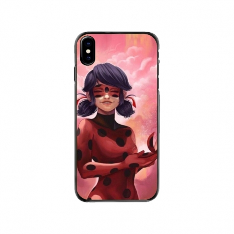 Husa personalizata tip carcasa HQPrint pentru Apple iPhone XS, model Buburuza, multicolor, S1D1M0025