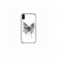 Husa personalizata tip carcasa HQPrint pentru Apple iPhone XS, model Butterfly 3, multicolor, S1D1M0030