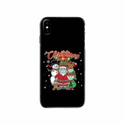 Husa personalizata tip carcasa HQPrint pentru Apple iPhone XS, model Covid Christmas, multicolor, S1D1M0054