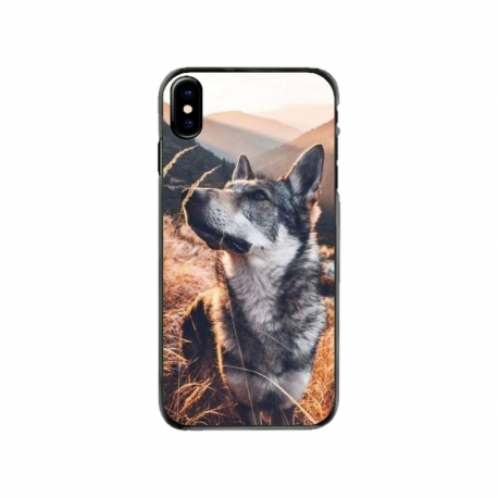 Husa personalizata tip carcasa HQPrint pentru Apple iPhone XS, model Dog 1, multicolor, S1D1M0064