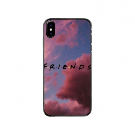 Husa personalizata tip carcasa HQPrint pentru Apple iPhone XS, model FRIENDS 2, multicolor, S1D1M0082