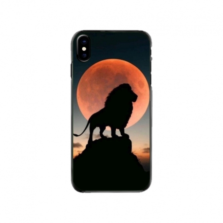 Husa personalizata tip carcasa HQPrint pentru Apple iPhone XS, model Lion 1, multicolor, S1D1M0110