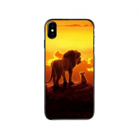 Husa personalizata tip carcasa HQPrint pentru Apple iPhone XS, model Lion King 1, multicolor, S1D1M0119
