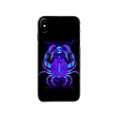 Husa personalizata tip carcasa HQPrint pentru Apple iPhone XS, model Cancer, multicolor, S1D1M0147
