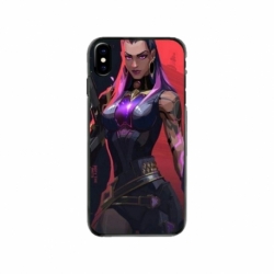Husa personalizata tip carcasa HQPrint pentru Apple iPhone XS, model Valorant, multicolor, S1D1M0157