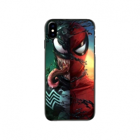 Husa personalizata tip carcasa HQPrint pentru Apple iPhone XS, model Spiderman 5, multicolor, S1D1M0171