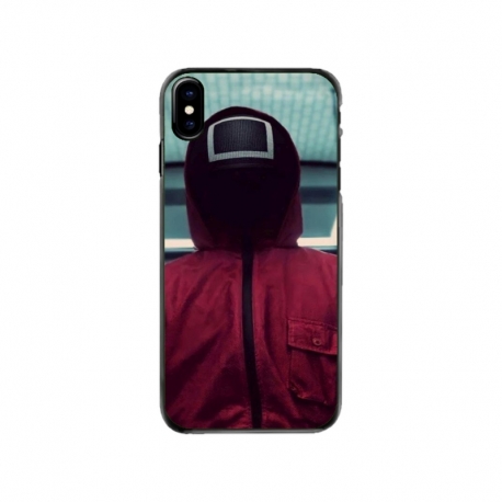 Husa personalizata tip carcasa HQPrint pentru Apple iPhone XS, model Squid Game 2, multicolor, S1D1M0174