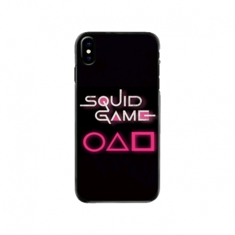Husa personalizata tip carcasa HQPrint pentru Apple iPhone XS, model Squid Game 4, multicolor, S1D1M0176