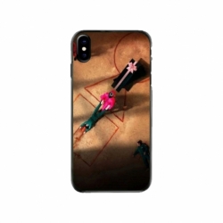 Husa personalizata tip carcasa HQPrint pentru Apple iPhone XS, model Squid Game 12, multicolor, S1D1M0184